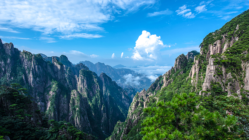 Beautiful Mount Huangshan