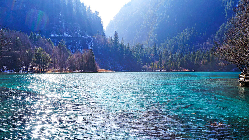 Jiuzhaigou in Sichuan Province