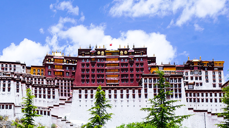 The Potala Palace in Lhasa