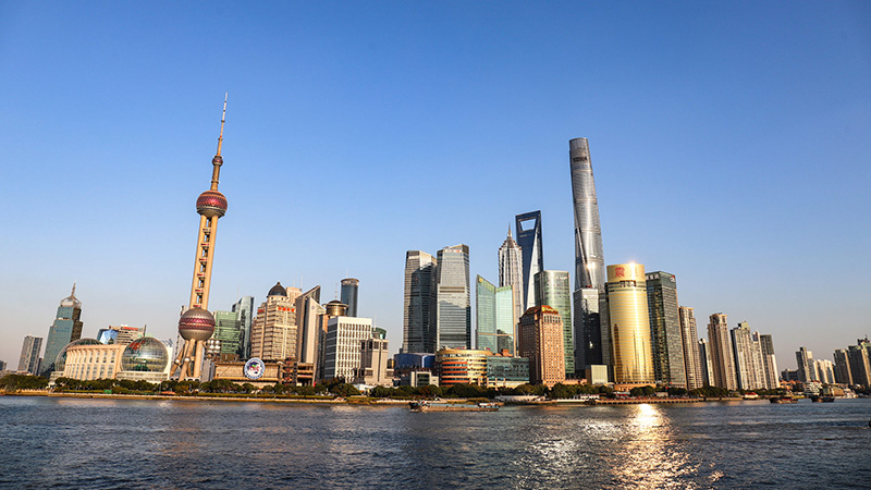 The Bund in Shanghai