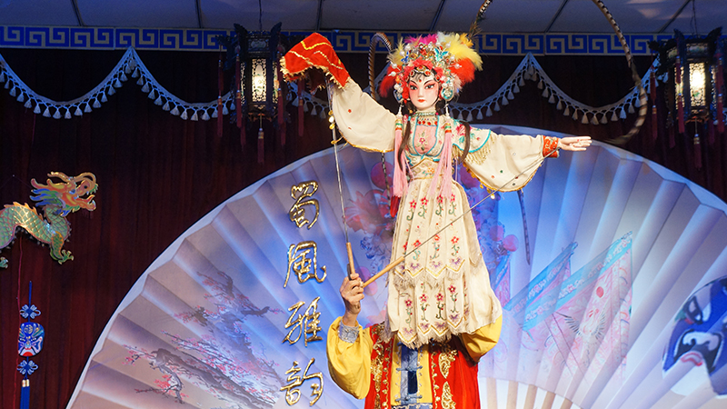 Puppet show of Shu Feng Ya Yun