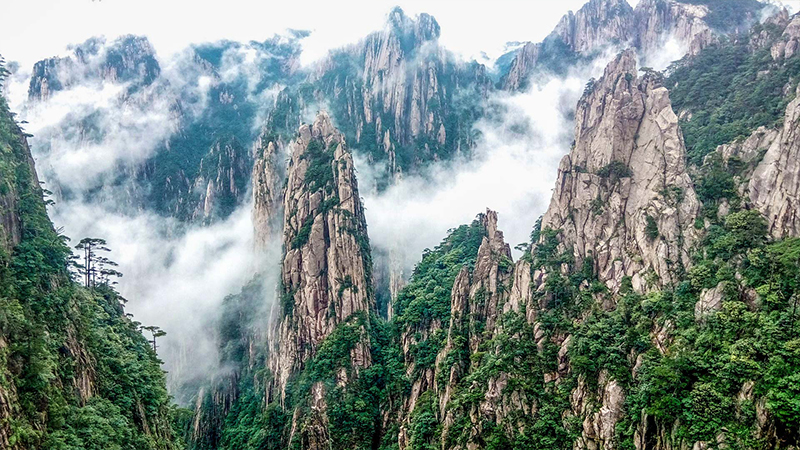 Mt. Huangshan in Anhui Province, China
