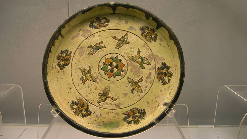 Ceramics plates in Shanghai Museum