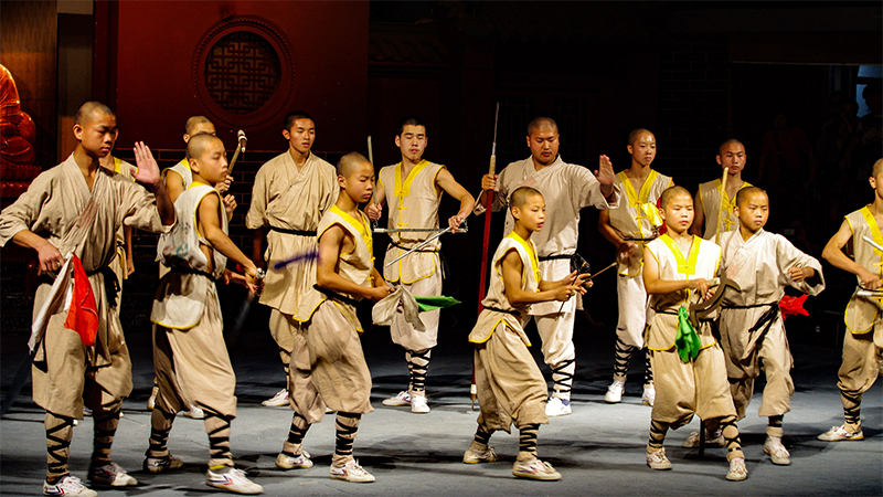 Watch a Kung Fu Show at Shaolin Temple