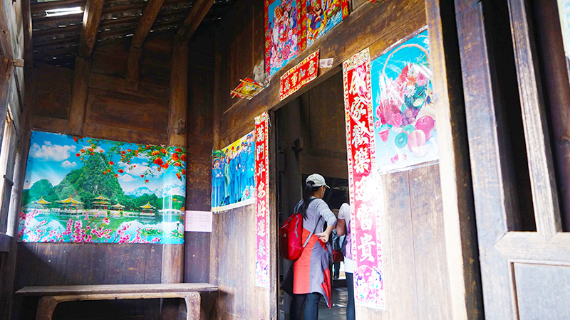 Ancient house with 100-year history in Longji