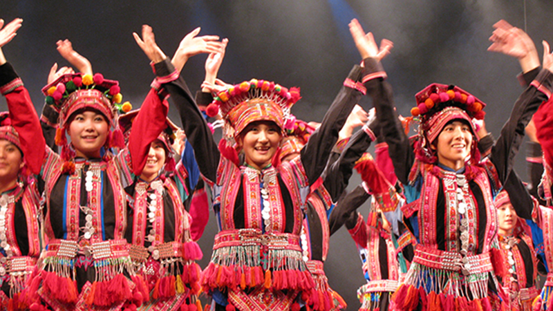 Ethnic minority performance in Yunnan