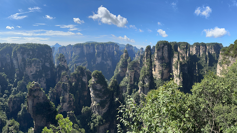 Scenery of Zhangjiajie National Park
