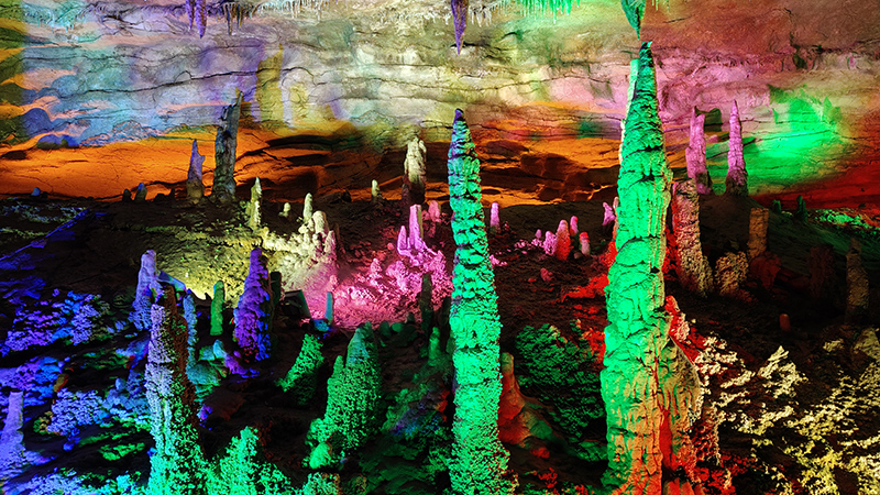 View of Yellow Dragon Cave