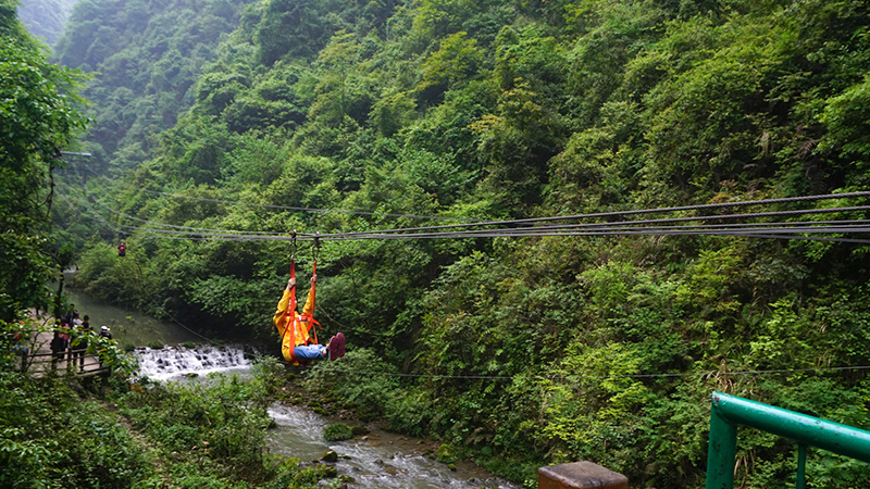 Zhangjiajie Grand Canyon zip-lining experience